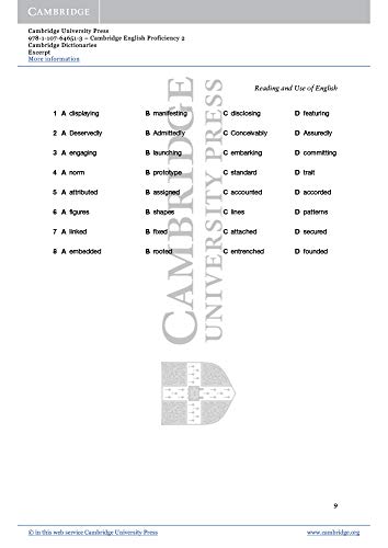 Cambridge English Proficiency 2 Student's Book with Answers (CPE Practice Tests)(Audio CDs, Student's Book with and without answers not included)