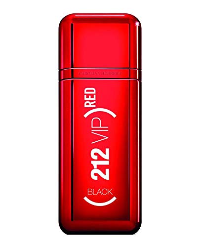 CAROLINA HERRERA 212 VIP Black Red Eau DE Parfum EDICION Limitada 100ML VAPORIZADOR Unisex Adulto, ROJO, Único