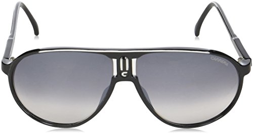 Carrera Champion, Gafas de sol Aviador Unisex, Negro (Black Silver), 62 mm