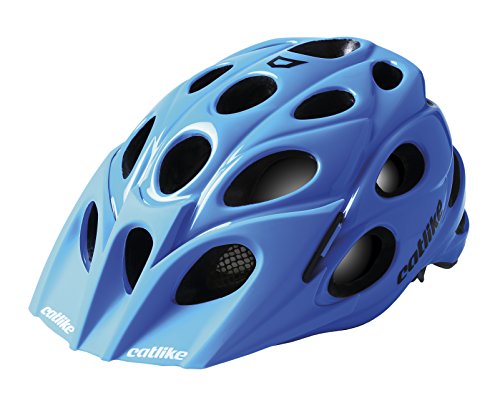 Catlike Leaf Casco de Ciclismo, Unisex Adulto, Azul, M (54-57 cm)