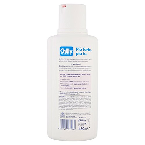 Chilly Pharma Gel De Higiene Íntima Sensitive 450 ml (4600)