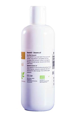 Classic Ayurveda bio sesamöl gereift, 500 ml