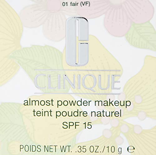 CLINIQUE ALMOST POWDER, Maquillaje en polvo, SPF15 #01-fair, 10 gr