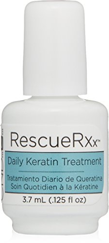 CND RescueRXx - Aceite de tratamiento diario intensivo de queratina para cutículas, 3,7 ml