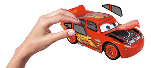 Coche Radiocontrol Crash Rayo McQueen de Cars 3 (Dickie 3084018)