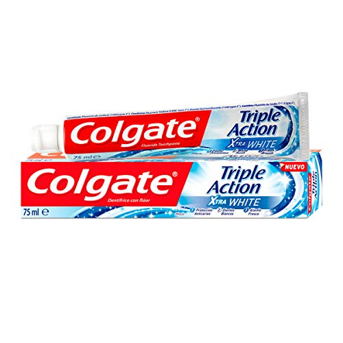 Colgate Triple A.EXT.BLANQ.75, Negro, Estándar