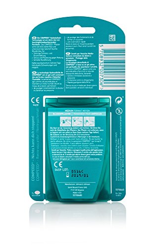 Compeed Almohadillas de gel para antepié (Paquete de 1) 1 x 5