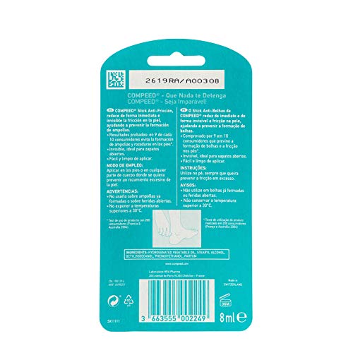 Compeed Compeed Ampollas Stick Protector 8 ml, Turquesa