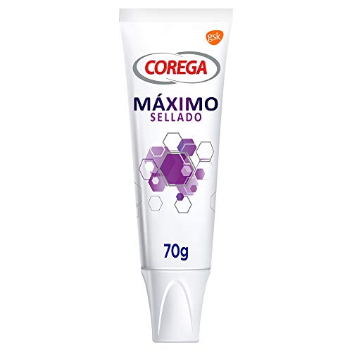 Corega Crema Fijadora para Prótesis Dentales - Máximo Sellado - 70 gr