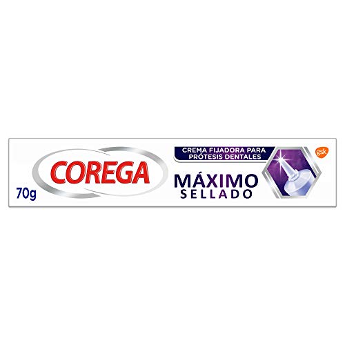 Corega Crema Fijadora para Prótesis Dentales - Máximo Sellado - 70 gr