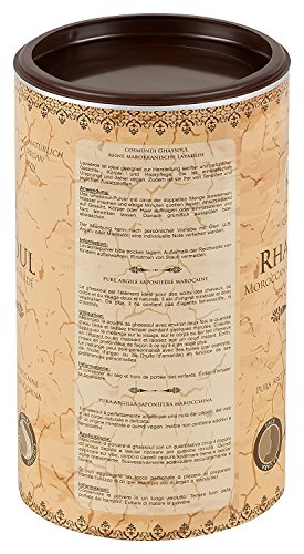 cosmundi Ghassoul - Pura Arcilla Mineral Marroqui (Rhassoul) 1 kg - cuidado natural de la piel y el cabello