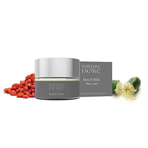 Crema Hidratante Facial Mujer-Hombre con Acido Hialurónico Puro- Colageno Vegano- Caviar Lime(Fuente natural de Vitamina C) Bayas de Goji -Protección solar- Efecto Tensor -Antiarrugas -Contorno Ojos