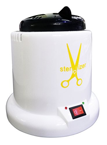 Crisnails® Esterilizador de 100W con Bolas de Cuarzo, Instrumento Desinfección y Limpieza a 250 Grados, para Peluqueria, Manicura y Pedicura, Varios Colores