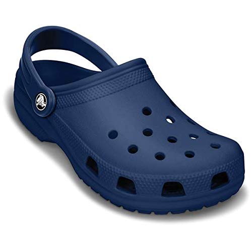 Crocs Classic U, Zuecos con Correa Trasera Unisex Adulto, Azul Navy 410, 43/44 EU