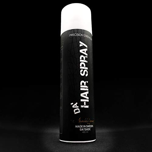 Da Dude Da Hairspray Laca Pelo Hombre Profesional Laca para el Pelo fuerte con Acabado Mate Formato grande 400 ml