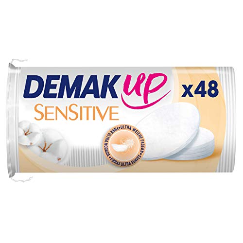 Demak´up discos desmaquillantes sensitive oval 48 uds