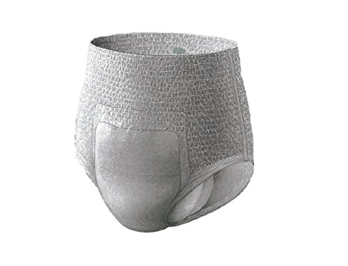 Depend Braguitas Absorbentes para Pérdidas de Orina, Absorción Normal, Color Gris, Talla S-M - 10 Unidades