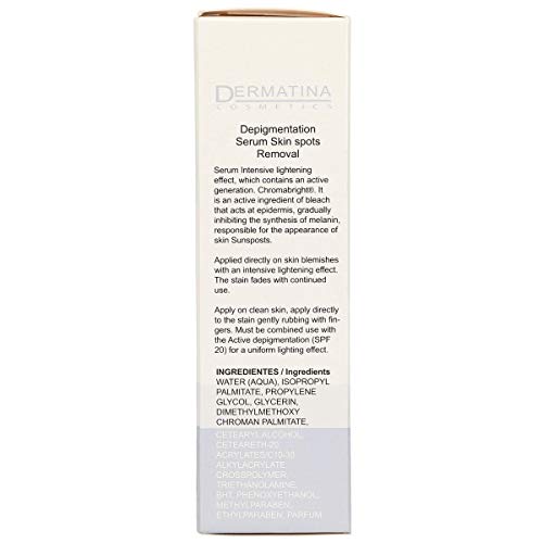 DERMATINA serum despigmentante corrector de manchas tubo 30 ml