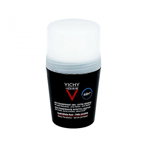 Desodorante Vichy Homme Roll-on para piel sensible 50 ml lápices 50 ml