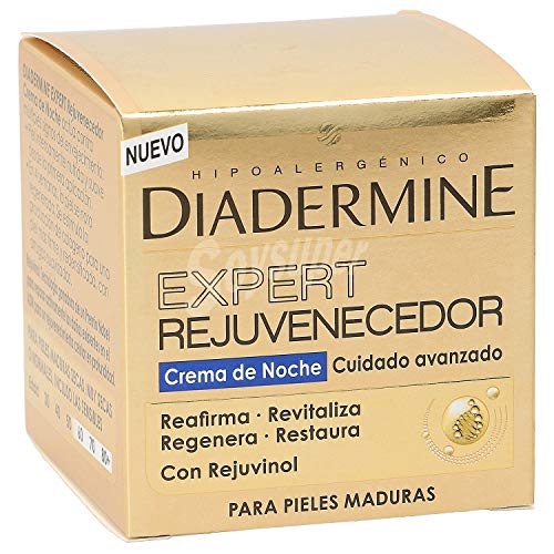 Diadermine - Expert Rejuvenecedor Crema de Noche - Piel más firme y redensificada - 50ml