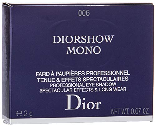 Dior 3348901301909 sombra de ojos Beige Brillo, Mate, Satén - Sombras de ojos (Beige, Infinity, Brillo, Mate, Satén, Mujeres, 006 Infinity, Cazuela)