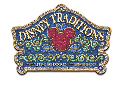 Disney Traditions Figurillas Decorativas con diseño Tradition, Resina, Multicolor, 6.5 x 1.1 cm