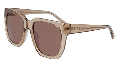 DONNA KARAN EYEWAR DK513S Gafas de sol, Crystal Camel, 53 MM, 20 MM, 135 MM para Mujer