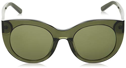 DONNA KARAN EYEWAR DK517S Gafas de sol, Crystal Green, 52 MM, 22 MM, 135 MM para Mujer