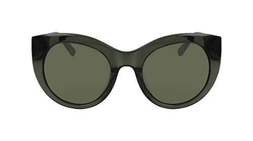 DONNA KARAN EYEWAR DK517S Gafas de sol, Crystal Green, 52 MM, 22 MM, 135 MM para Mujer