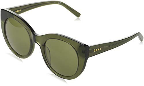 DONNA KARAN EYEWAR DK517S Gafas de sol, Crystal Green, 52 MM, 22 MM, 135 MM para Mujer