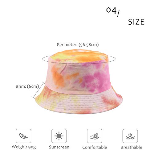 DORRISO Mujer Sombrero de Sol Visera Gorro de Pesca Ligero Turismo Viaje Playa Vacaciones Liviano Visera Sombrero Algodón Amarillo