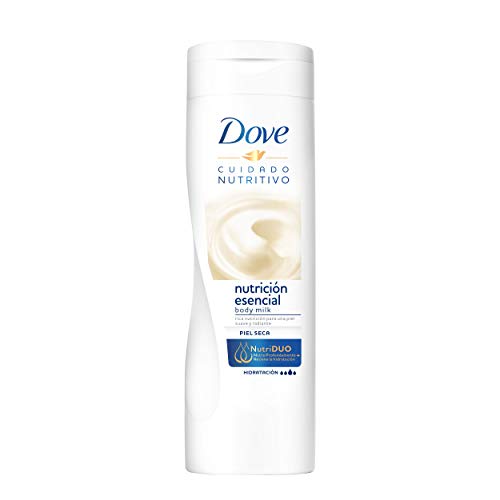 Dove Neceser Brillos Mujer - Gel Hidratación Profunda 500 ml + Loción Esencial 400 ml + Tarro Crema 75 ml + Roll On Original 50 ml + Pastilla de jabón 100 gr