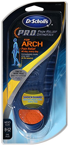 Dr. Scholl 's arco alivio del dolor ortopédica para hombre