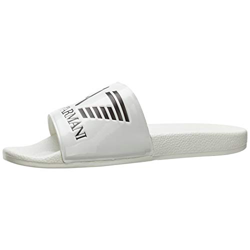 Emporio Armani EA7 Hombre Chancla White 43 EU