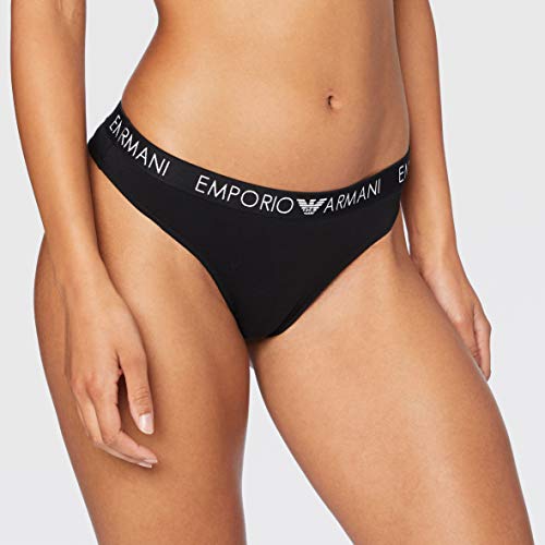 Emporio Armani Underwear Iconic Cotton Ropa Interior, Bianco, S para Mujer