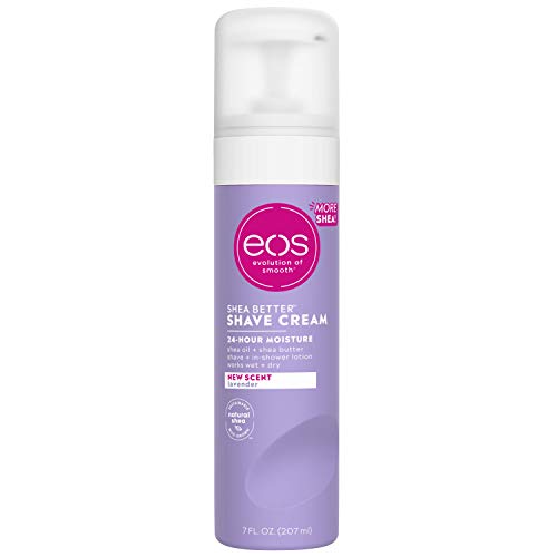 EOS Ultra Crema de afeitado hidratante, jazmín de lavanda, 7 oz