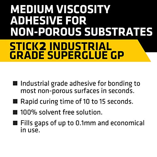 Everbuild, Industrial Superglue Uso General, 50 g