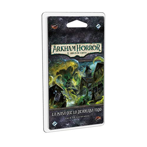 Fatansy Flight Games- Arkham Horror LCG - La Masa Que lo devoraba Todo - Juego de Cartas, Color (AHC45ES)