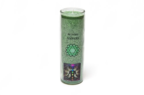 findsomethingdifferent Vela aromática Verde 4th Chakra (Anahata)