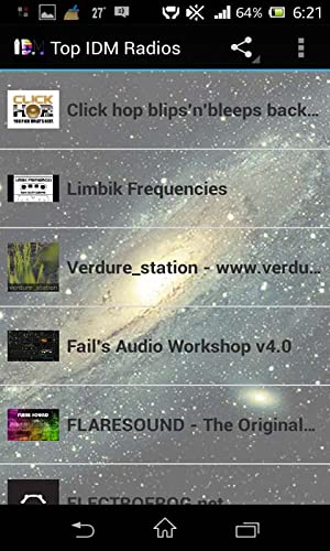 Free IDM (Intelligent Dance Music) Radios