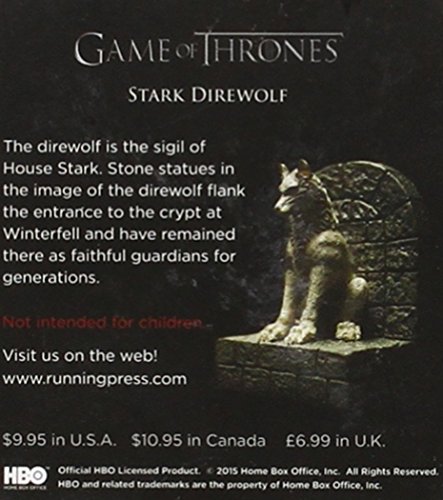 Game Of Thrones. Stark Direwolf (Running Press Miniature)