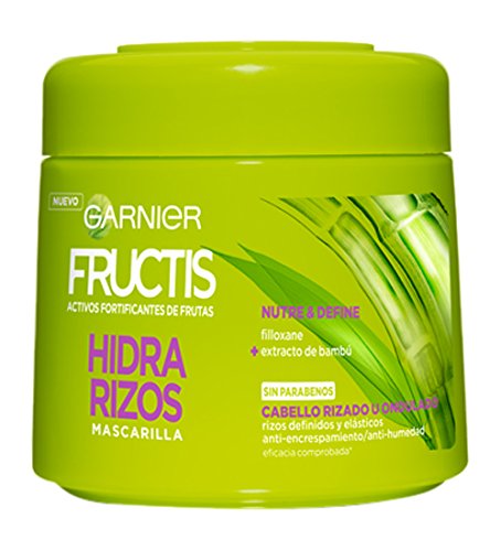 GARNIER Fructis Hidra Rizos Mascarilla Capilar Pelo Rizado u Ondulado - 300 ml