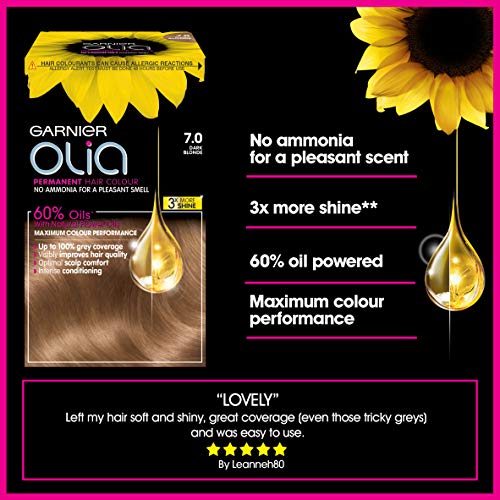 Garnier Olia - Tinte de coloración permanente para el pelo