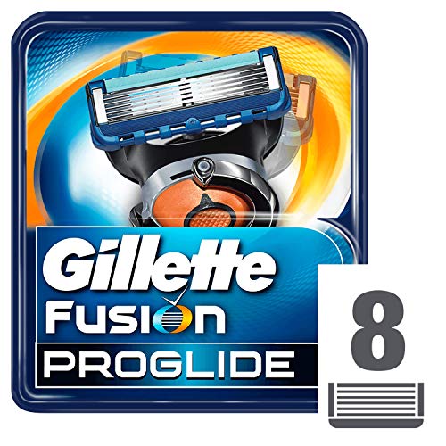 Gillette Fusion ProGlide Cuchillas de recambio para maquinilla de afeitar - 8 Unidades