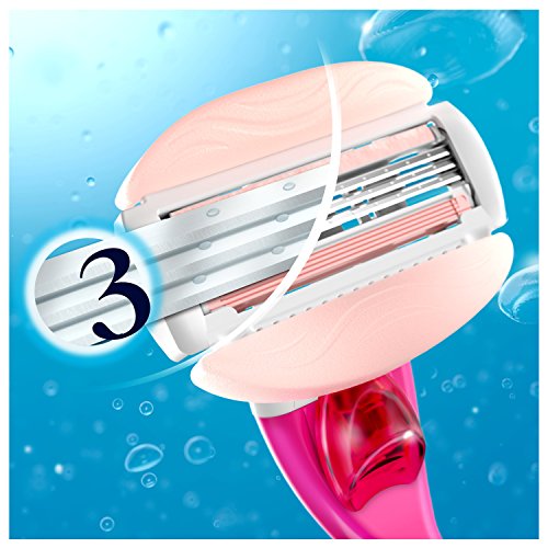 Gillette Venus ComfortGlide Spa Breeze Maquinilla Para Mujer, Con Bandas Hidratantes Flexibles