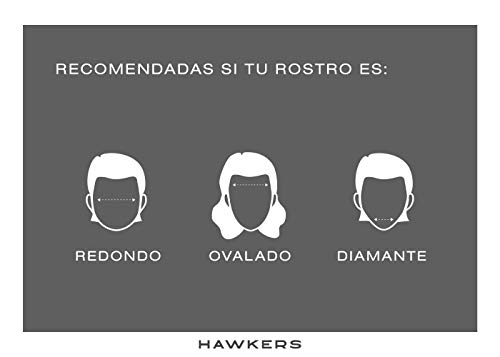 HAWKERS ONE Carbon Black Gafas de Sol Ligeras, para Hombre y Mujer, con Montura Negra Mate y Lente Esmeralda Efecto Espejo, Protección UV400