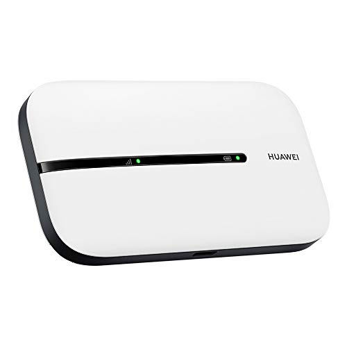 HUAWEI 4G Mobile WiFi - Mobile WiFi 4G LTE (CAT4) Piunto de Acceso, Velocidad de Descarga de hasta 150Mbps, Batería Recargable de 1500mAh, No se Requiere configuración, Wi-Fi portátil