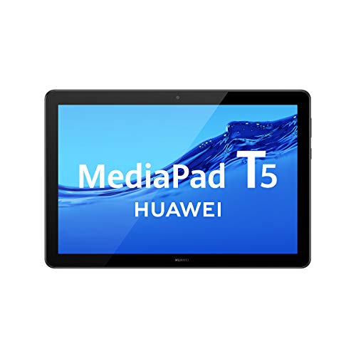 HUAWEI MediaPad T5 - Tablet de 10.1" FullHD (Wifi, RAM de 3GB, ROM de 32GB, Android 8.0, EMUI 8.0), Color Negro