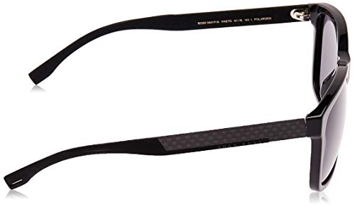 Hugo Boss BOSS 0651/F/S TD HXE Gafas de sol, Negro (Black Carbon/Grey Pz), 61 Unisex-Adulto