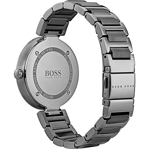 Hugo BOSS Reloj Análogo clásico para Mujer de Cuarzo con Correa en Acero Inoxidable 1502416